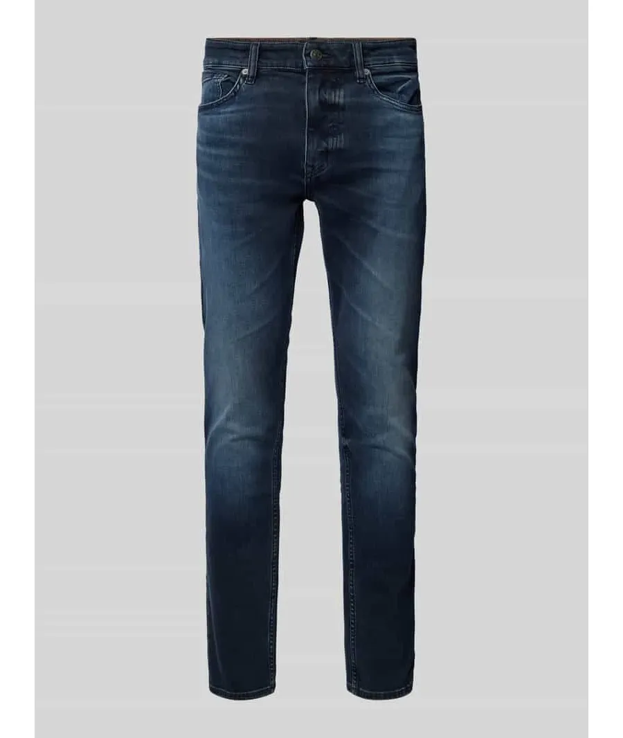 obrazek 1 Jeansy o kroju slim fit z 5 kieszeniami model ‘DELAWARE’