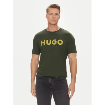 Zdjęcie HUGO T-Shirt Dulivio 50467556 Zielony Regular Fit