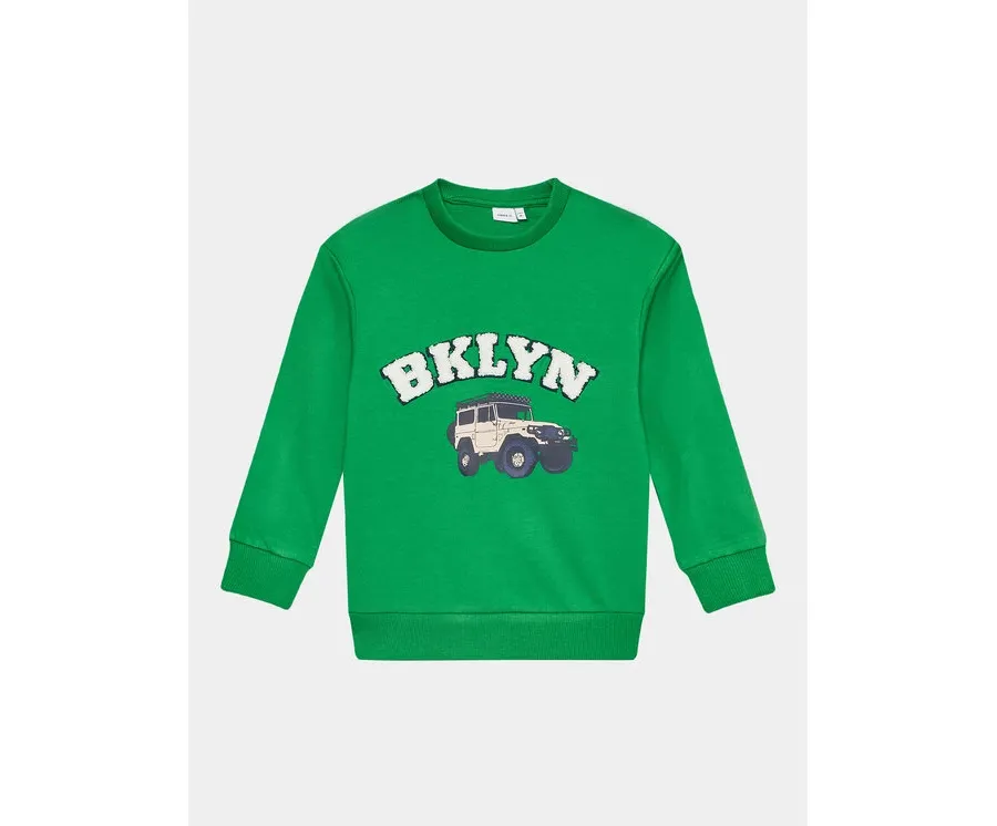 obrazek 1 NAME IT Bluza 13219396 Zielony Regular Fit