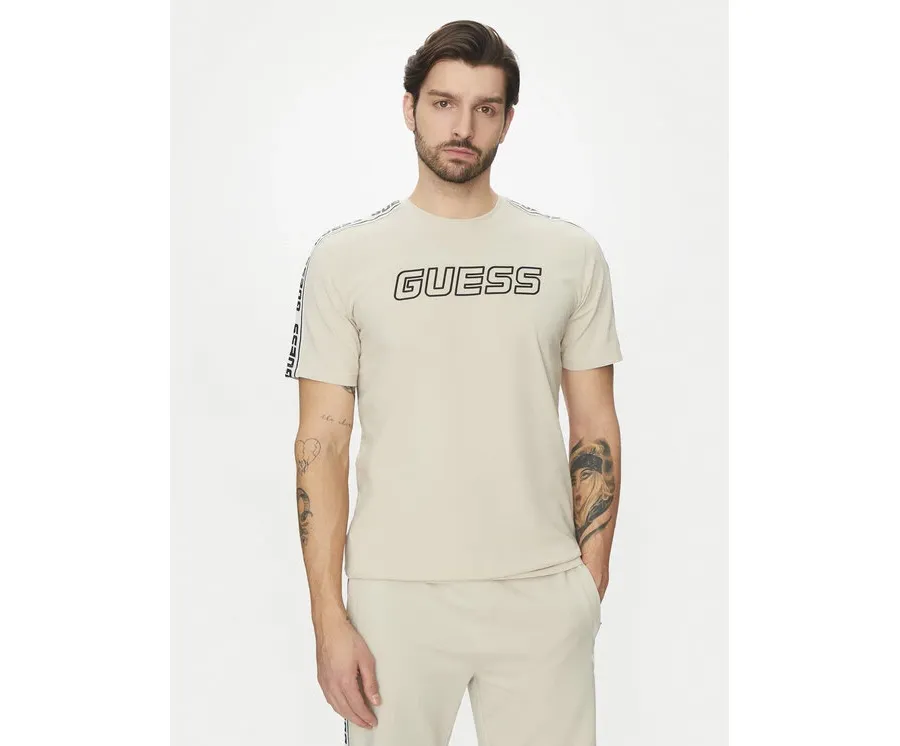 obrazek 1 Guess T-Shirt Z4GI18 J1314 Beżowy Regular Fit
