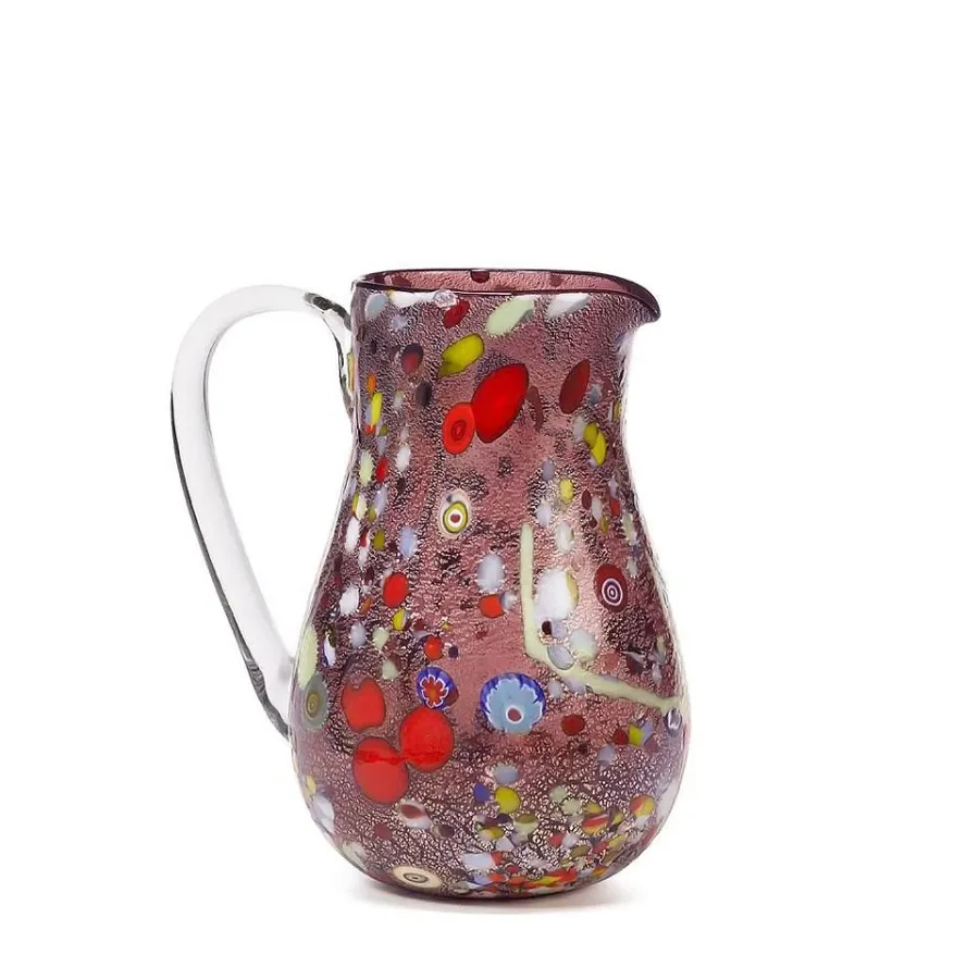 obrazek 1 Niepowtarzalny dzbanek ze szkla murano (22 cm)
