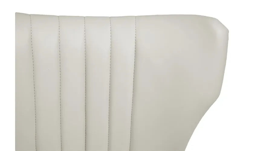 obrazek 8 Skórzane białe portugalskie krzesło barowe