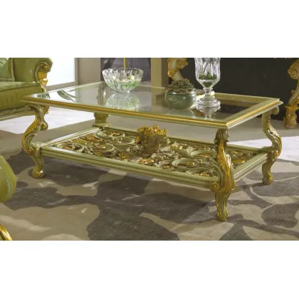 Zdjęcie Antyczny elegancki stolik kawowy do salonu – Morello Gianpaolo