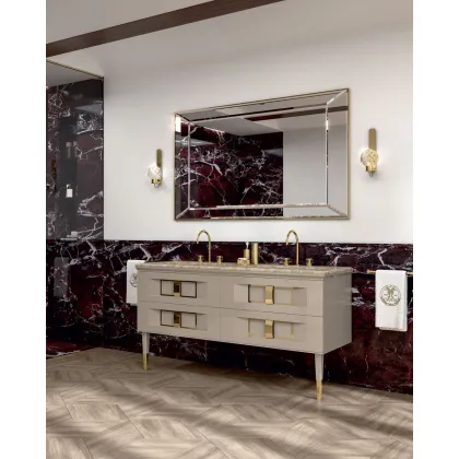 Zdjęcie Okazały komplet włoskich mebli do łazienki