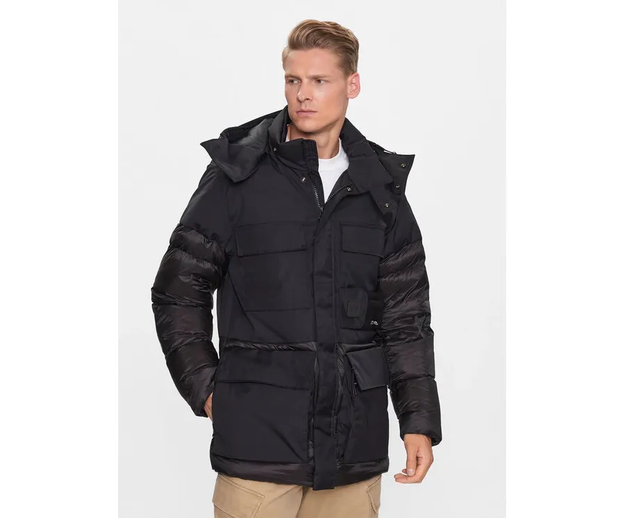 obrazek 1 C.P. Company Parka Dynatec 13CMOW036A 006352M Czarny Regular Fit