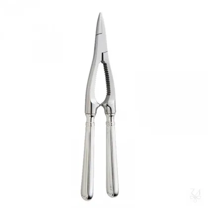 Zdjęcie Oryginalny platerowany srebrem dziadek do orzechów - Zaramella Argenti