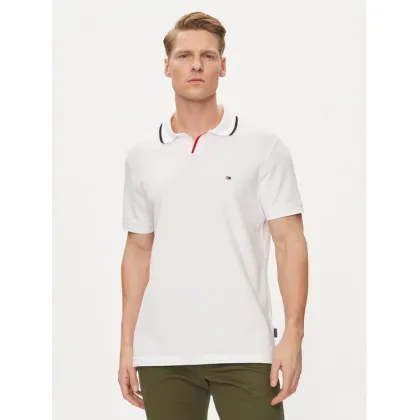 Zdjęcie Tommy Hilfiger Polo MW0MW34772 Biały Regular Fit