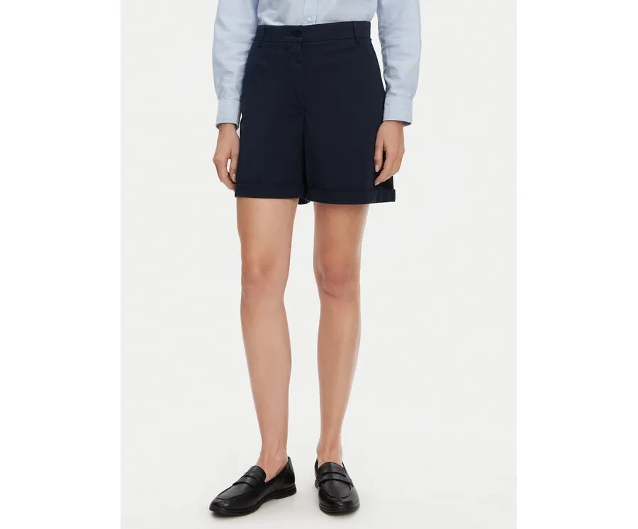 obrazek 1 Tommy Hilfiger Szorty materiałowe WW0WW42457 Granatowy Regular Fit