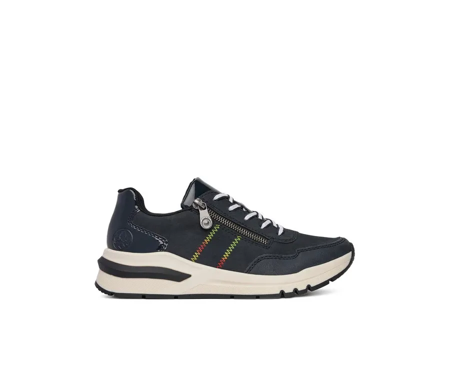 obrazek 1 Rieker Sneakersy M6601-14 Granatowy