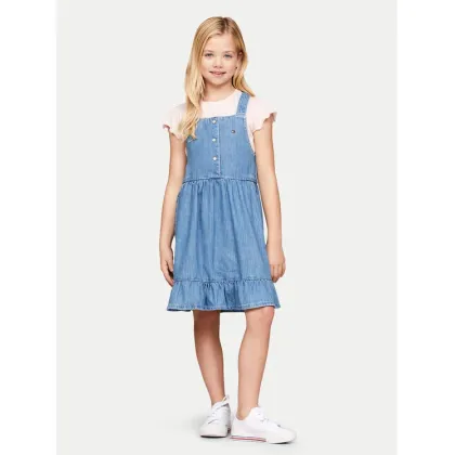 Zdjęcie Tommy Hilfiger Sukienka jeansowa Summery KG0KG07928 Niebieski Regular Fit