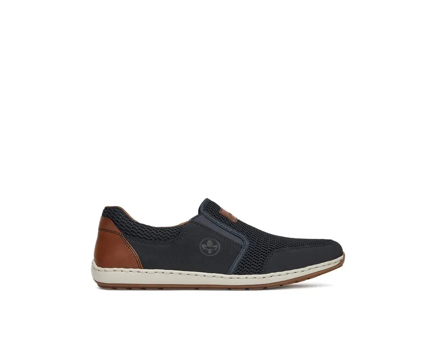 obrazek 1 Rieker Półbuty 08869-14 Granatowy