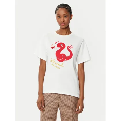 Zdjęcie Weekend Max Mara T-Shirt Cabina 2515971041 Biały Regular Fit