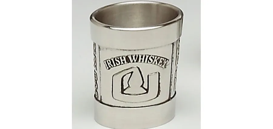 obrazek 1 Wyjątkowa miarka do Irish Whisky z cyny