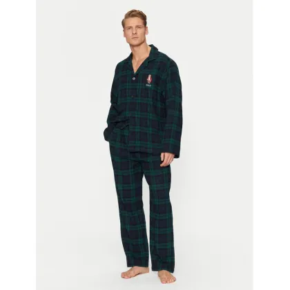 Zdjęcie Polo Ralph Lauren Piżama 714915985002 Zielony Regular Fit