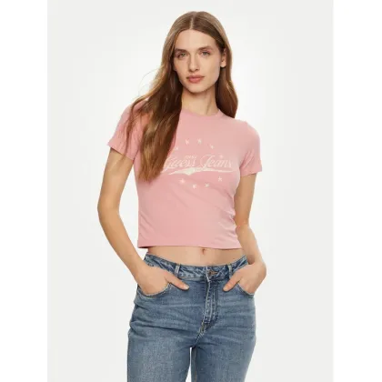 Zdjęcie Guess Jeans T-Shirt W5RI59 J1314 Różowy Regular Fit