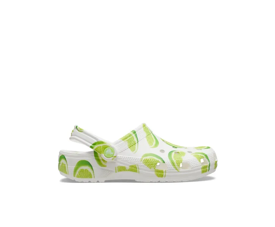 obrazek 1 Crocs Klapki Classic Fresh Fruits Clog 211008 Biały