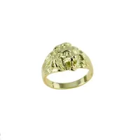 Picture Luxurious ring with a lion's head