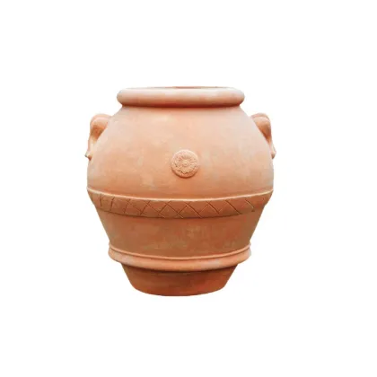 Zdjęcie Stylowy ceramiczny wazon ogrodowy z Włoch - Goti Terrecotte