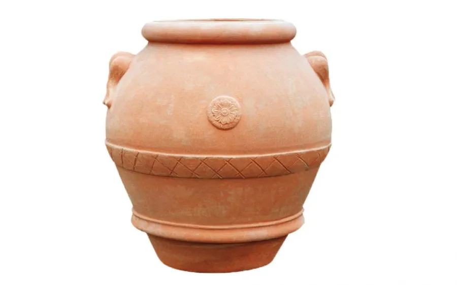 obrazek 1 Stylowy ceramiczny wazon ogrodowy z Włoch - Goti Terrecotte