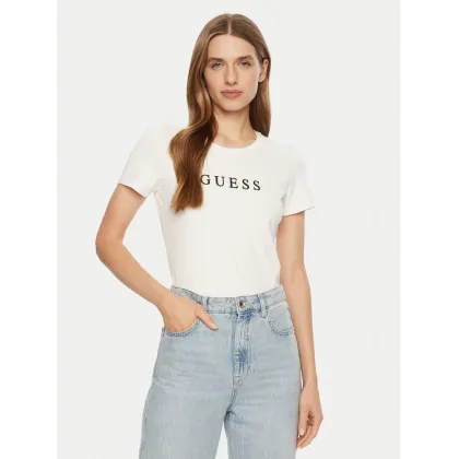 Zdjęcie Guess T-Shirt O5RI01 KBBU1 Biały Slim Fit