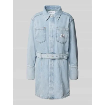 Zdjęcie Calvin Klein Jeans Sukienka jeansowa J20J222784 Niebieski Regular Fit