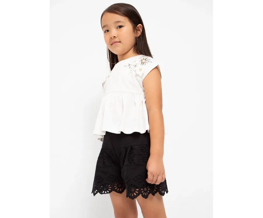 obrazek 1 Mayoral Szorty materiałowe 3204 Czarny