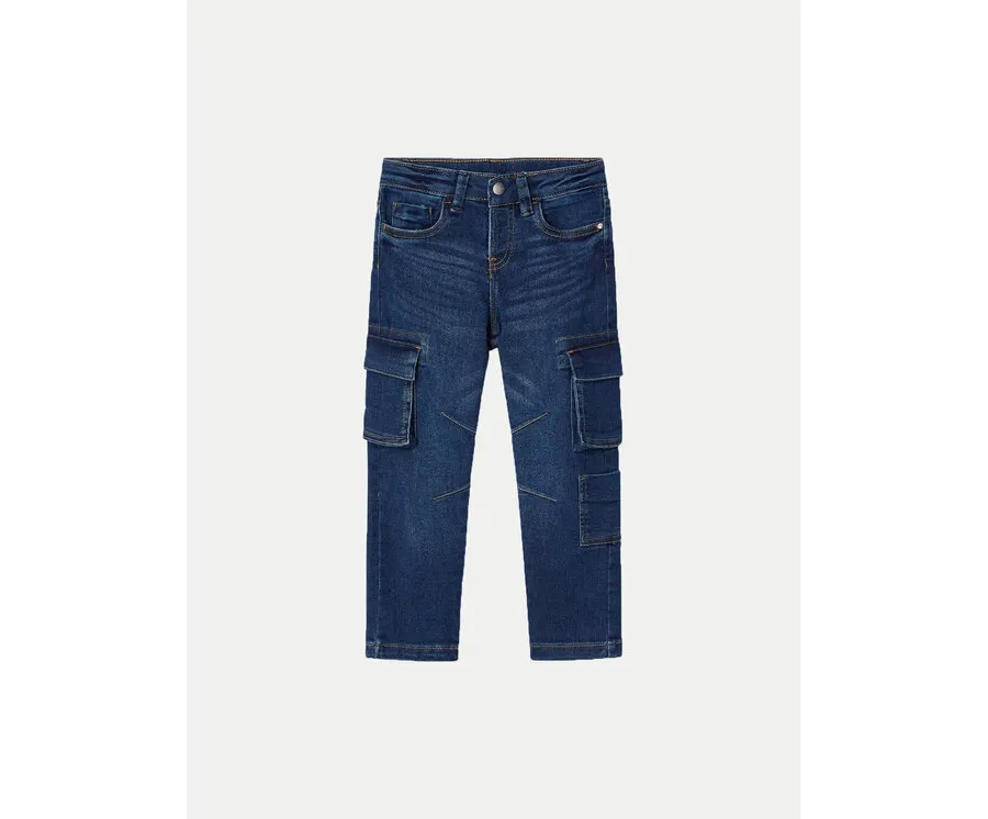 obrazek 1 Mayoral Jeansy 4534 Granatowy Regular Fit