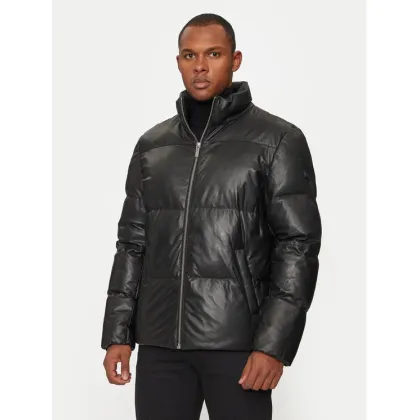 Zdjęcie KARL LAGERFELD Kurtka skórzana 555010 544415 Czarny Regular Fit