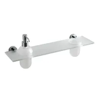 Picture Original stylish shelf with soap dispenser and toothbrush container – 3SC