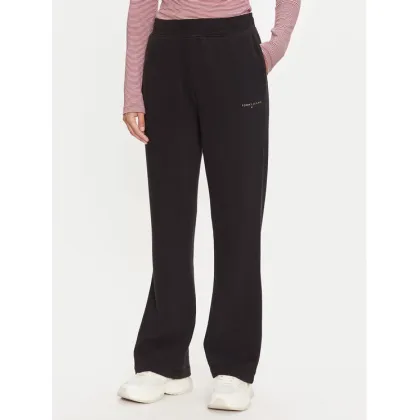 Zdjęcie Tommy Jeans Spodnie dresowe DW0DW19657 Czarny Relaxed Fit