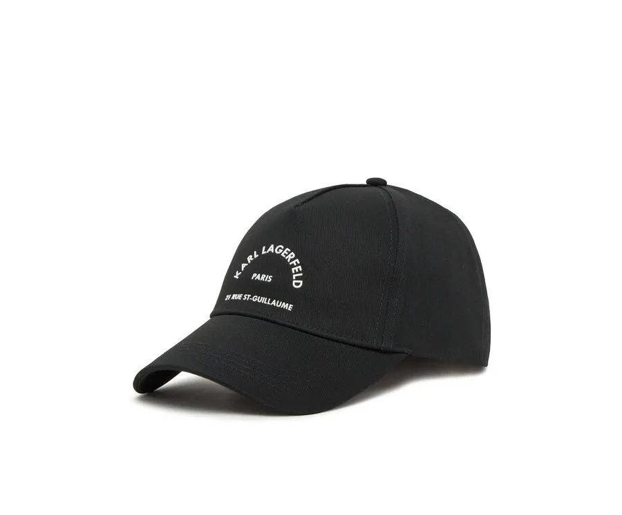 obrazek 1 KARL LAGERFELD Czapka z daszkiem A1W33201 Czarny