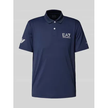 Zdjęcie Koszulka polo o kroju slim fit z nadrukiem z logo