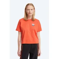 Zdjęcie Wood Wood t-shirt bawełniany Steffi T-Shirt x Fila kolor pomarańczowy 688376.B026-ORANGE