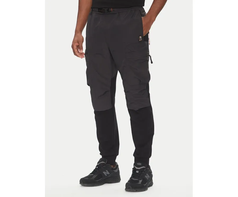 obrazek 1 Parajumpers Joggery Osage 25SMPMPARE04 Czarny Regular Fit