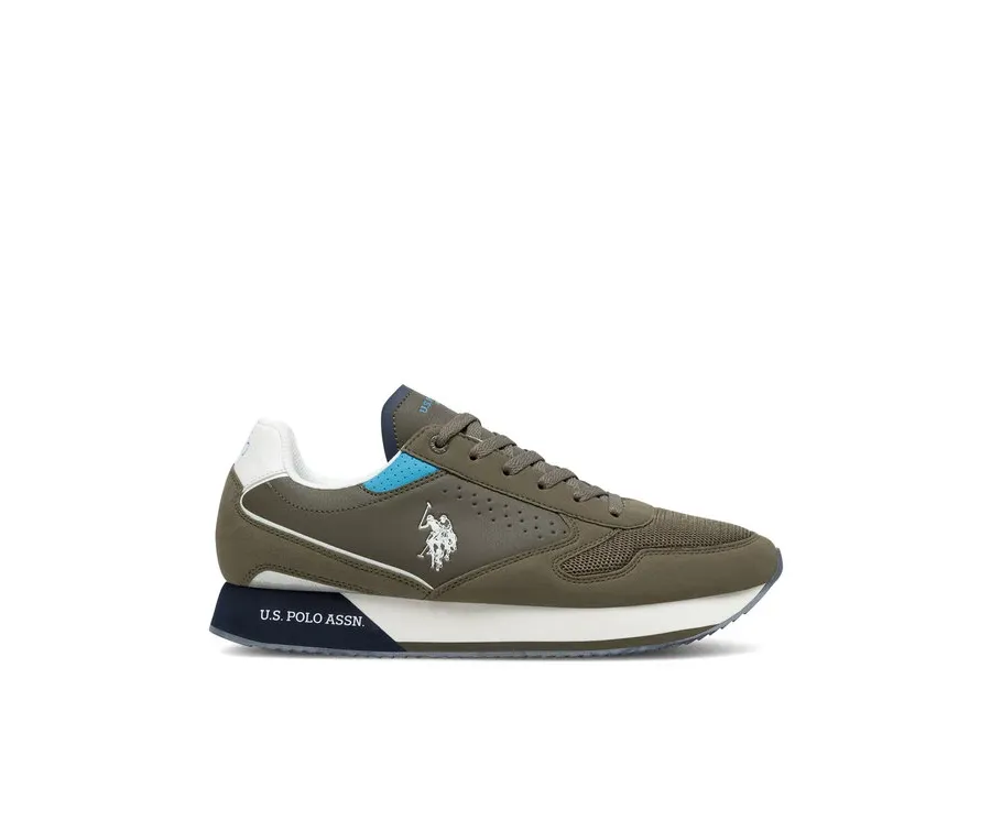 obrazek 1 U.S. Polo Assn. Sneakersy NOBIL003G Khaki