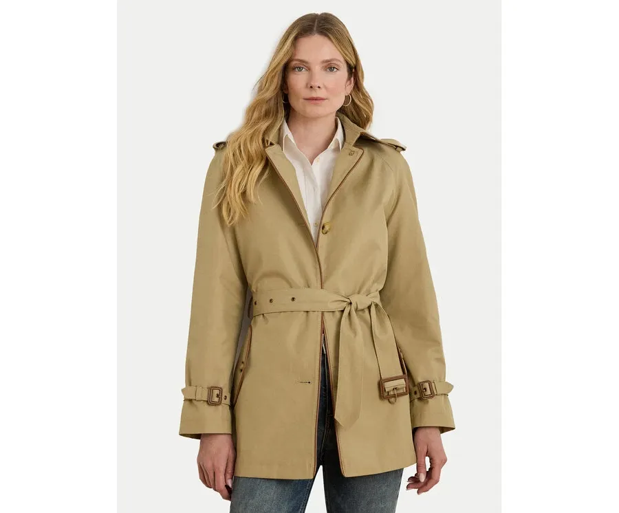 obrazek 1 LAUREN RALPH LAUREN Trencz 297979525001 Beżowy Regular Fit