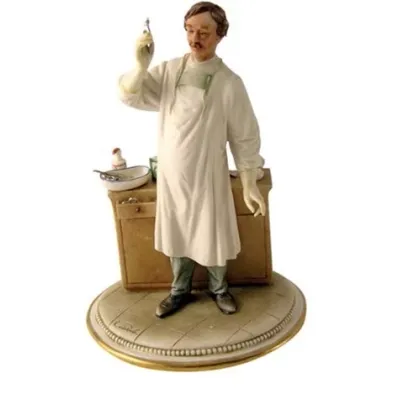 Zdjęcie Statuetka dentysty z porcelany