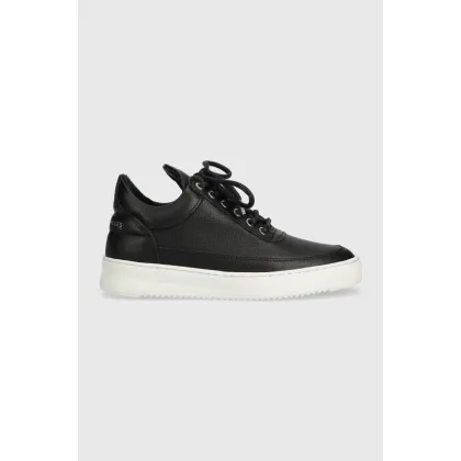 Zdjęcie Filling Pieces sneakersy zamszowe Low Top Ripple kolor czarny