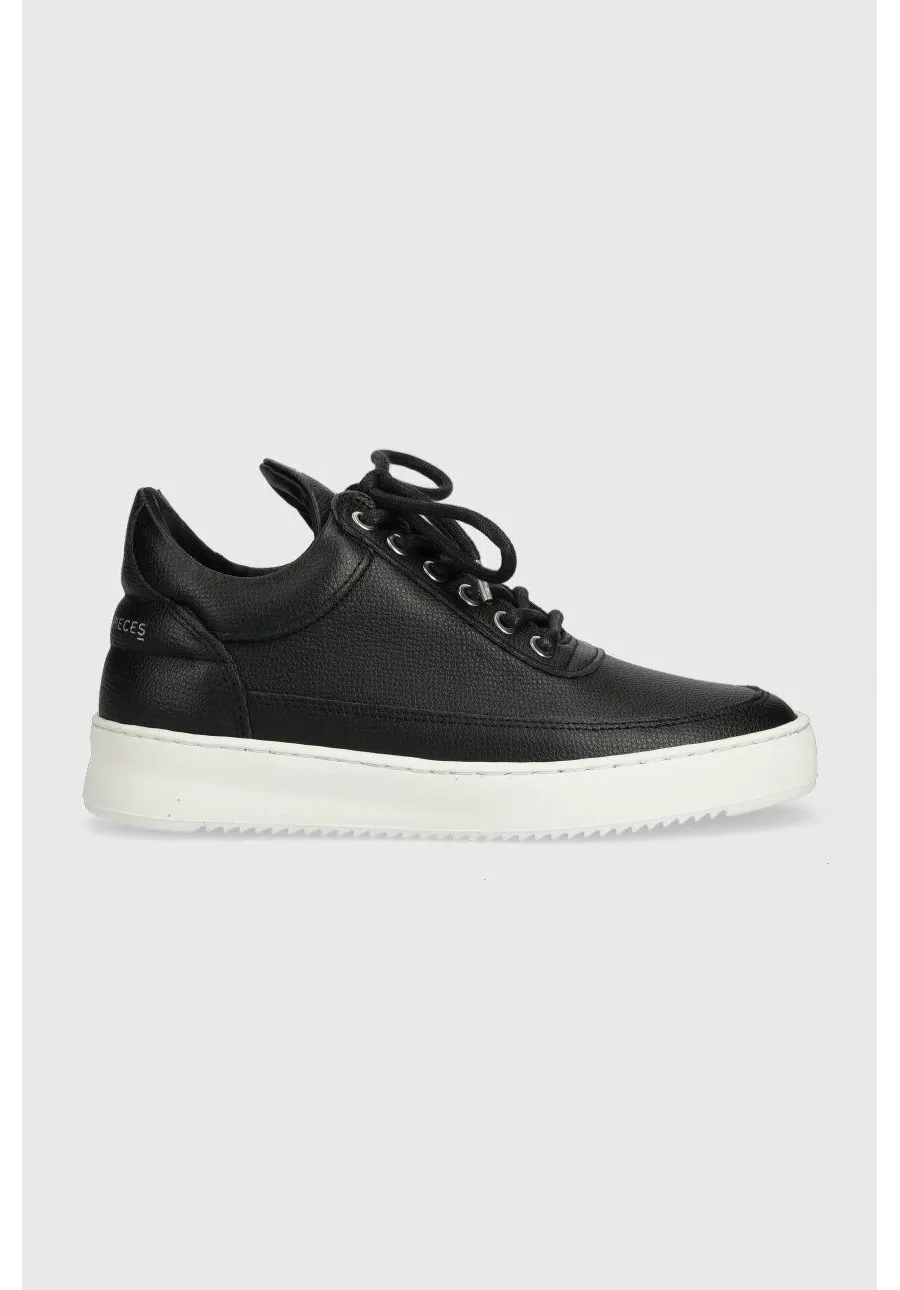 obrazek 1 Filling Pieces sneakersy zamszowe Low Top Ripple kolor czarny