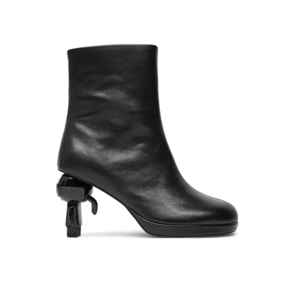 Zdjęcie KARL LAGERFELD Botki KL39064 Czarny
