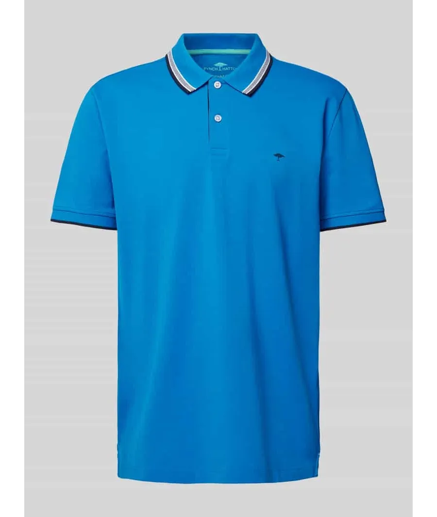 obrazek 1 Koszulka polo o kroju regular fit z paskami w kontrastowym kolorze