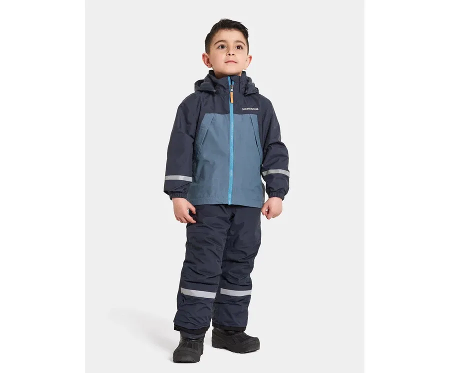 obrazek 1 Didriksons Kurtka zimowa Enso Kids Jacket 4 504977 Granatowy