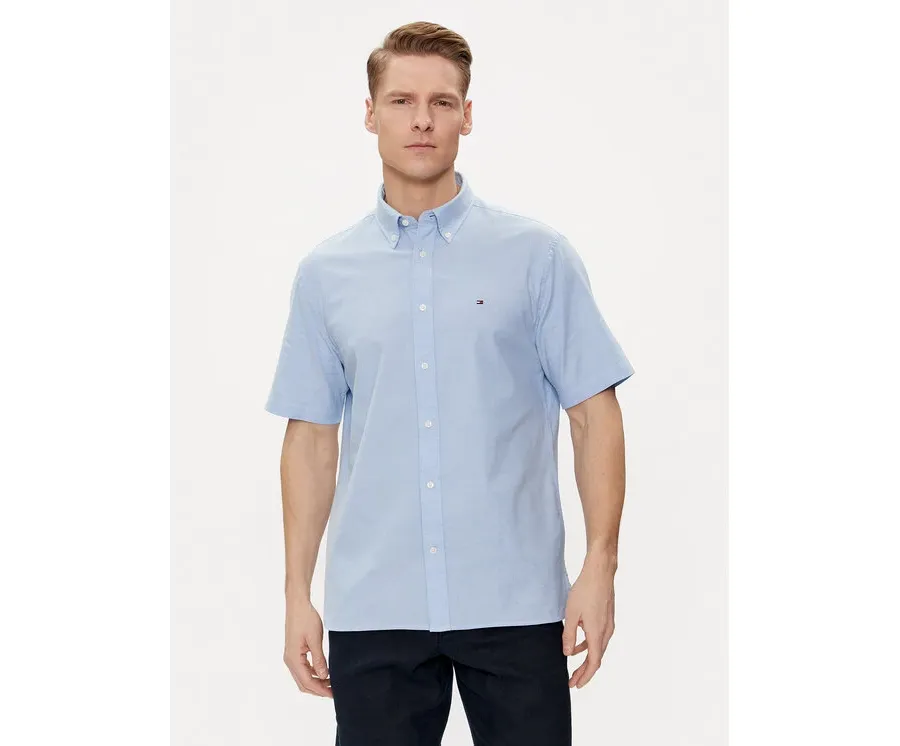 obrazek 1 Tommy Hilfiger Koszula 1985 MW0MW33810 Niebieski Slim Fit