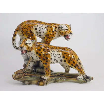 Picture Unique ceramic leopards