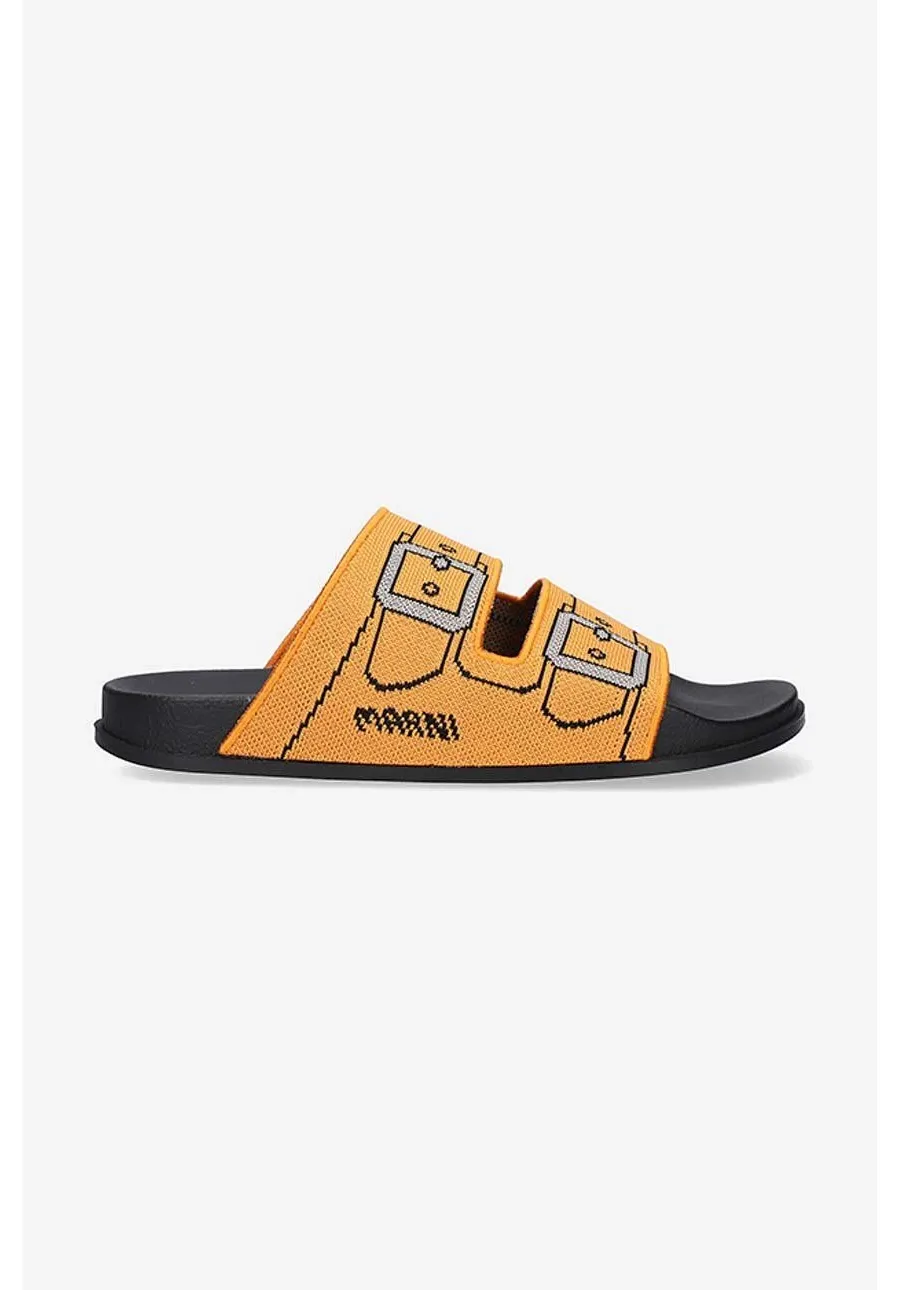 obrazek 1 Marni klapki Sandal męskie kolor pomarańczowy SAMR003802.P4547-POMARA