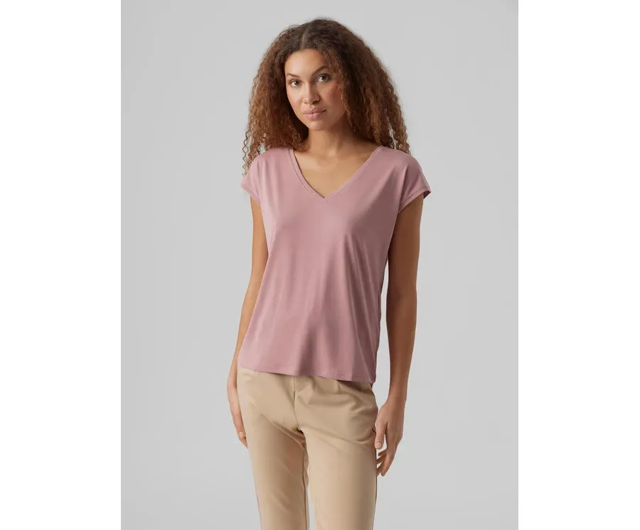 obrazek 1 Vero Moda T-Shirt Filli 10247666 Różowy Regular Fit