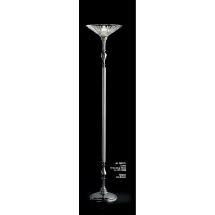 Zdjęcie Lampa podłogowa z przezroczystym ręcznie ciętym włoskim kryształem - Il Paralume Marina