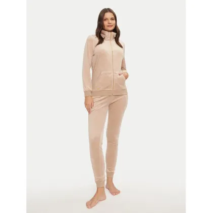 Zdjęcie Selmark Piżama P9074 Beżowy Regular Fit