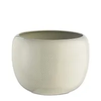 Zdjęcie Duża donica z glazurowanej ceramiki H.36xL.50xD.Int.39 cm