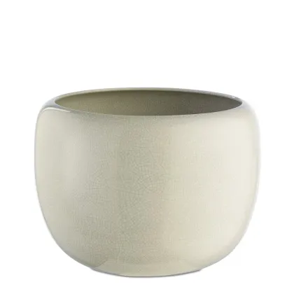 Picture Large flowerpot made of glazed ceramics H.36xL.50xD.Int.39 cm